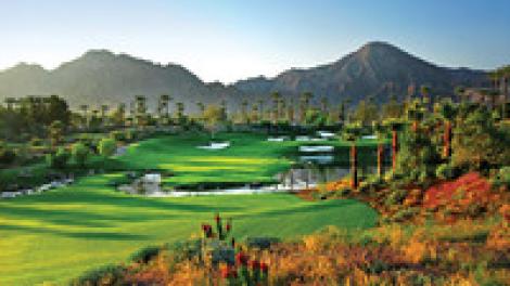 Sublime point de vue sur le parcours Celebrity de l’Indian Wells Golf Resort