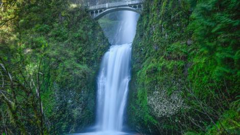 Multnomah Falls, el lugar de recreación natural más visitado en el noroeste del Pacífico