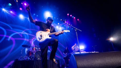 Una presentación de blues en vivo en Mississippi