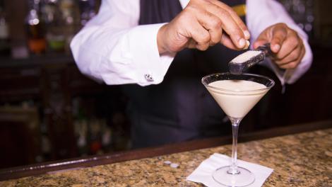 Cocktail made with Kentucky Bourbon