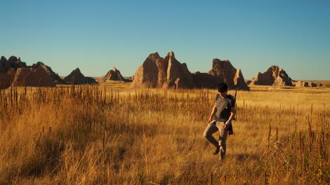 Randonnée dans le Dakota du Sud
