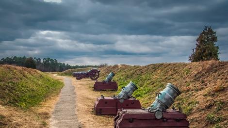 約克鎮戰場的迫擊砲