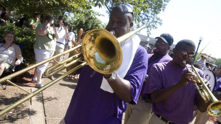 阿拉巴馬州弗洛倫斯市威廉漢蒂音樂節的演出
