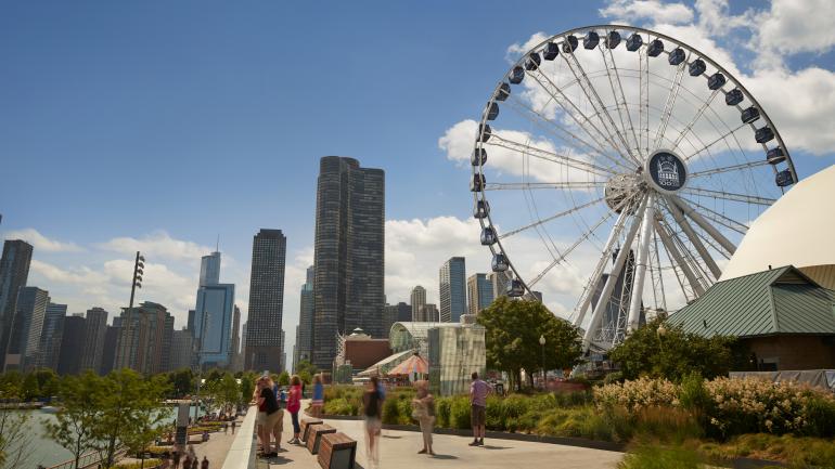 Exploring the attractions at Chicago's Navy Pier Exploring the attractions at Chicago's Navy Pier