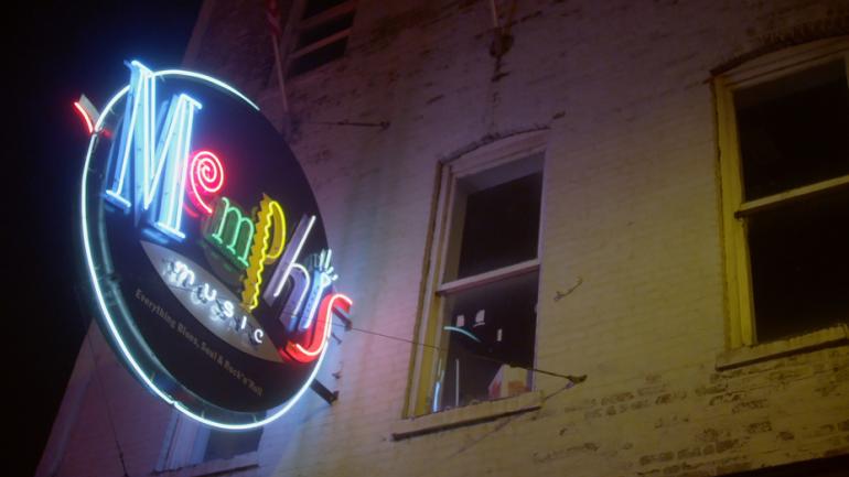 Beale Street, home to many great music venues, is the place to be in Memphis.