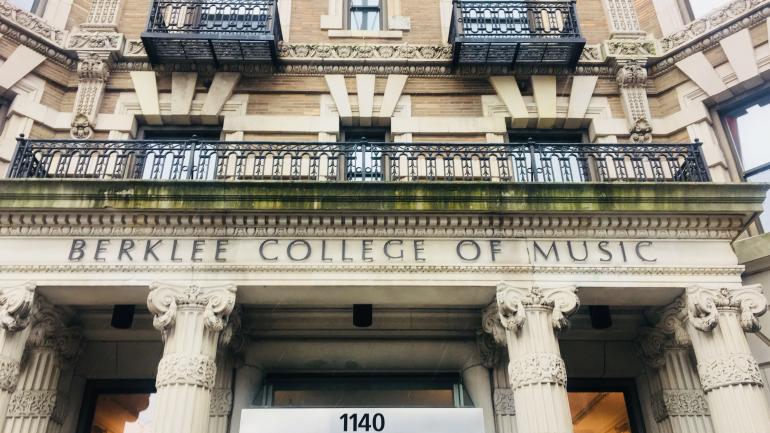 보스턴의 버클리 음악 대학 외관