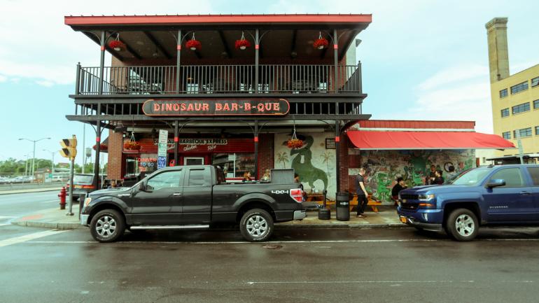 Dinosaur Bar-B-Que, a favorite restaurant and road trip stop in Syracuse, New York