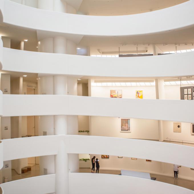 纽约市的古根海姆博物馆