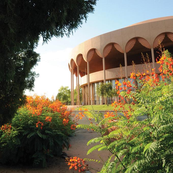 View of ASU Gammage in Tempe, Arizona View of ASU Gammage in Tempe, Arizona