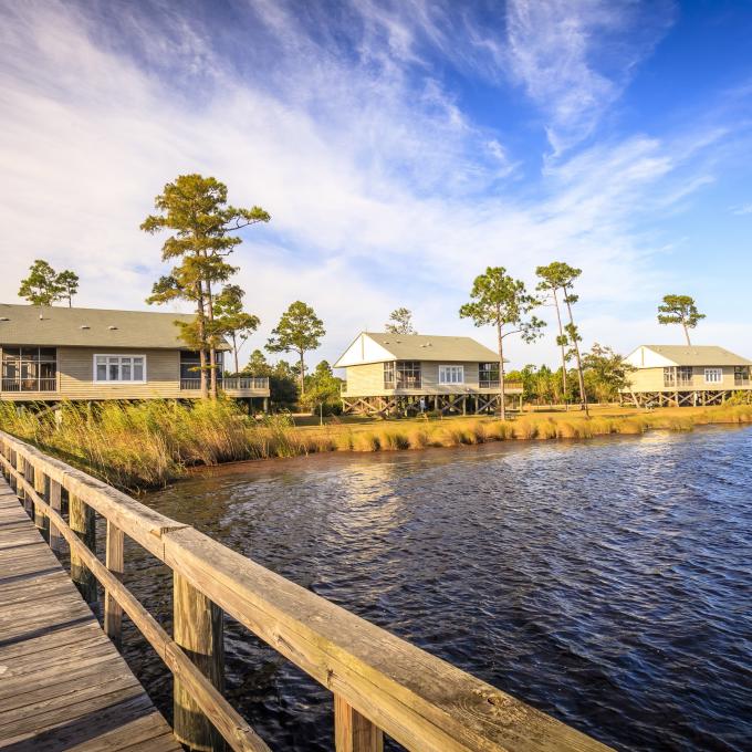 阿拉巴马州海湾州立公园的谢尔比湖(Lake Shelby) 阿拉巴马州海湾州立公园的谢尔比湖(Lake Shelby)