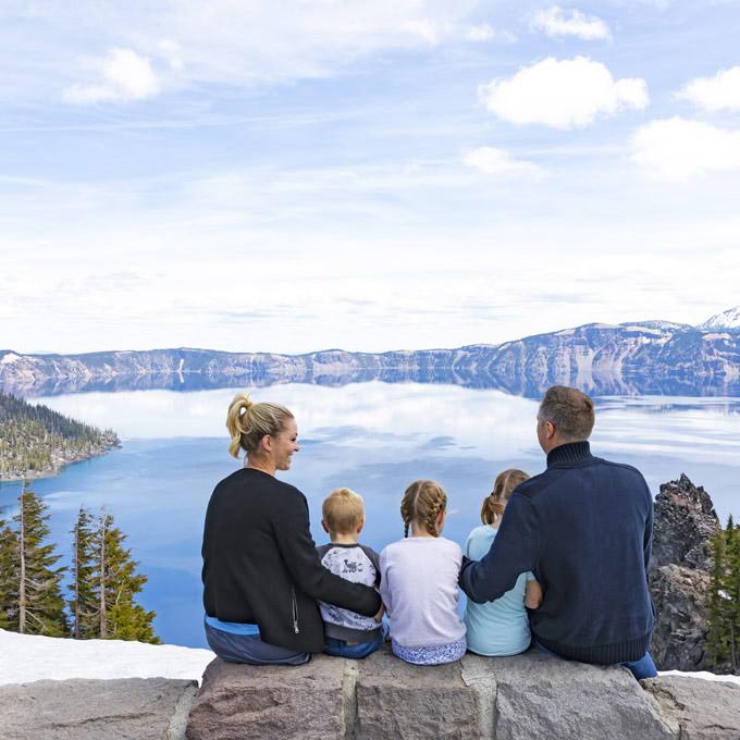 Crater Lake National Park near Klamath Falls, Oregon