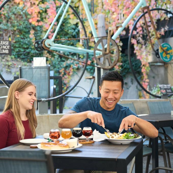 Flavorful dishes and craft beer from Carvers Brewing Company in Downtown Durango, Colorado Flavorful dishes and craft beer from Carvers Brewing Company in Downtown Durango, Colorado