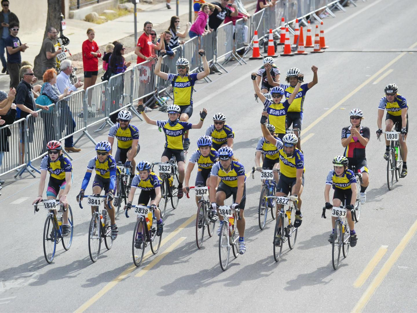 Teilnehmer an der El Tour de Tucson