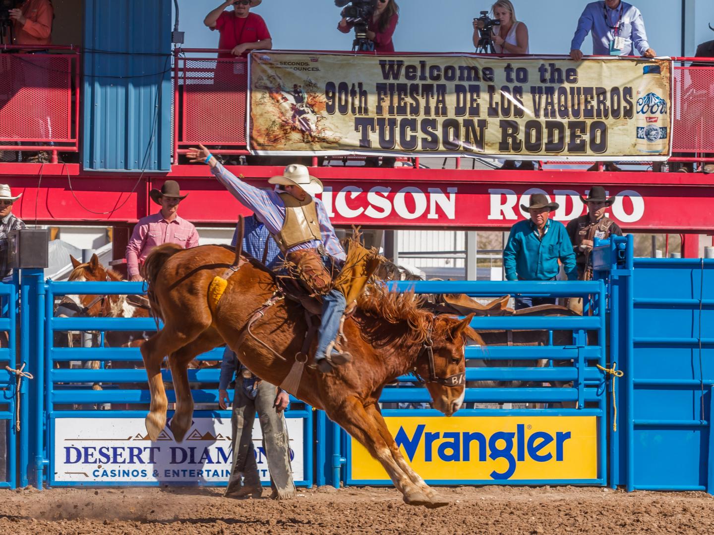 La Fiesta de los Vaqueros während des Tucson Rodeo