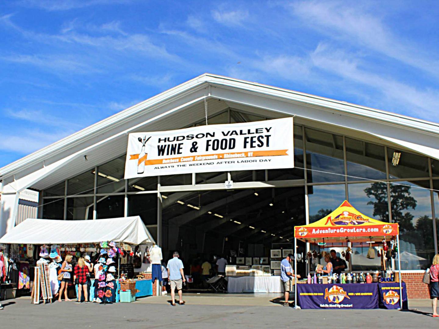 허드슨 밸리 와인 & 푸드 페스트 입구