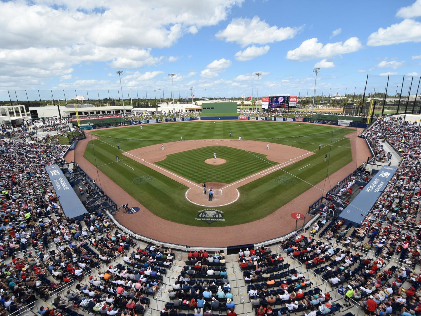 Das Gelände des Spring Trainings im Ballpark of The Palm Beaches in Florida