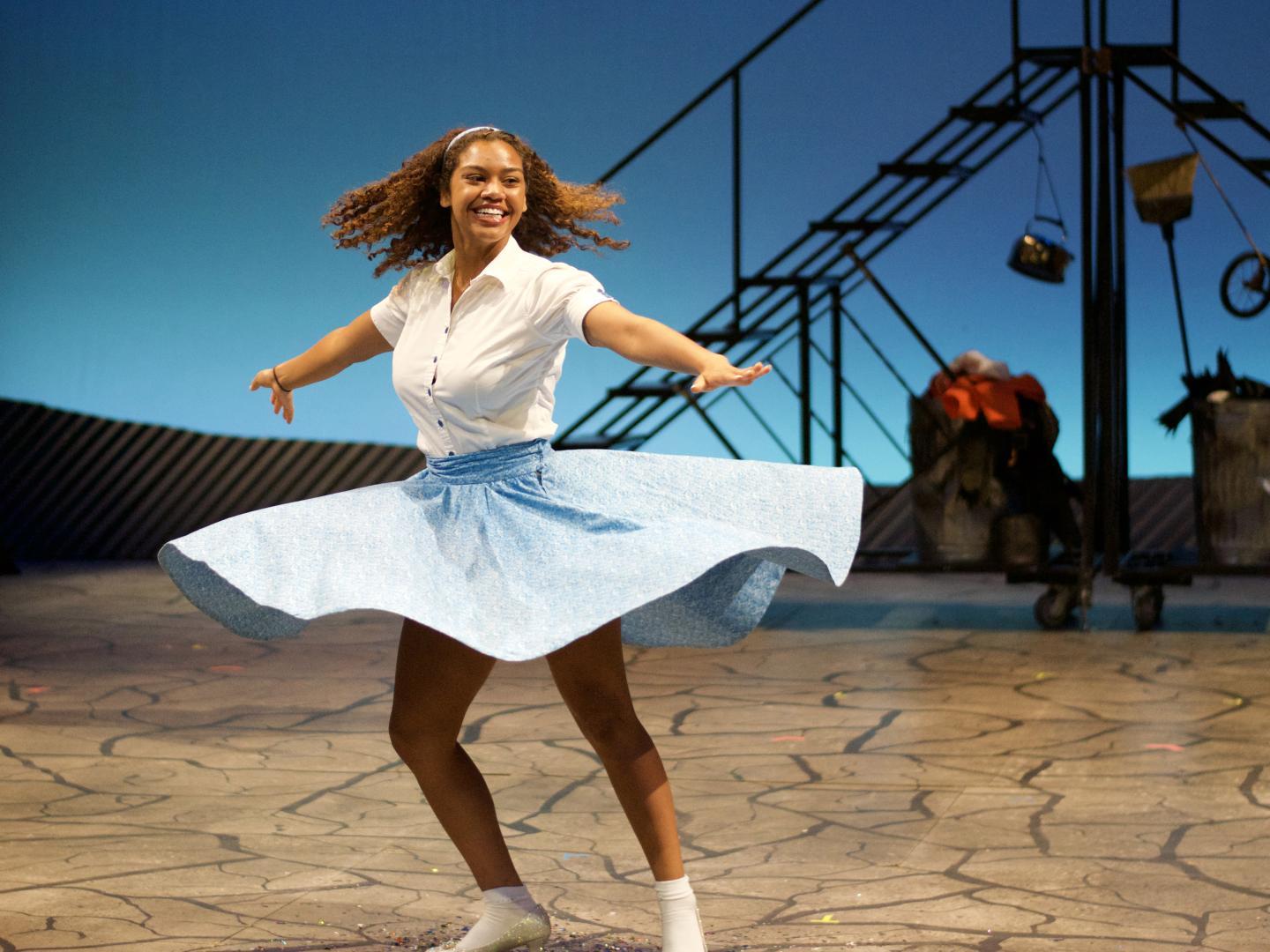 Auftritt im Rahmen einer Show des Hope Summer Repertory Theatre in Holland, Michigan