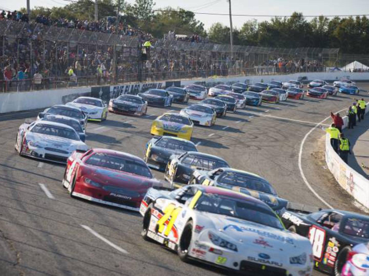 Le Snowball Derby, une course automobile organisée à Pensacola, Floride