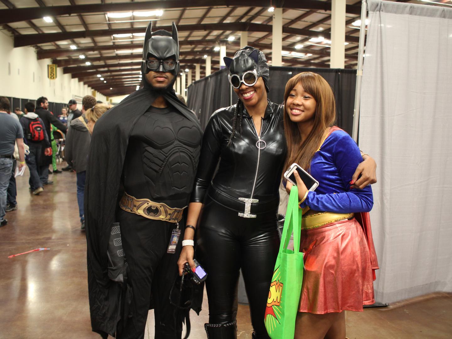 Amateurs de cosplay au Tupelo Con à Tupelo, Mississippi, incarnant des héros de comics