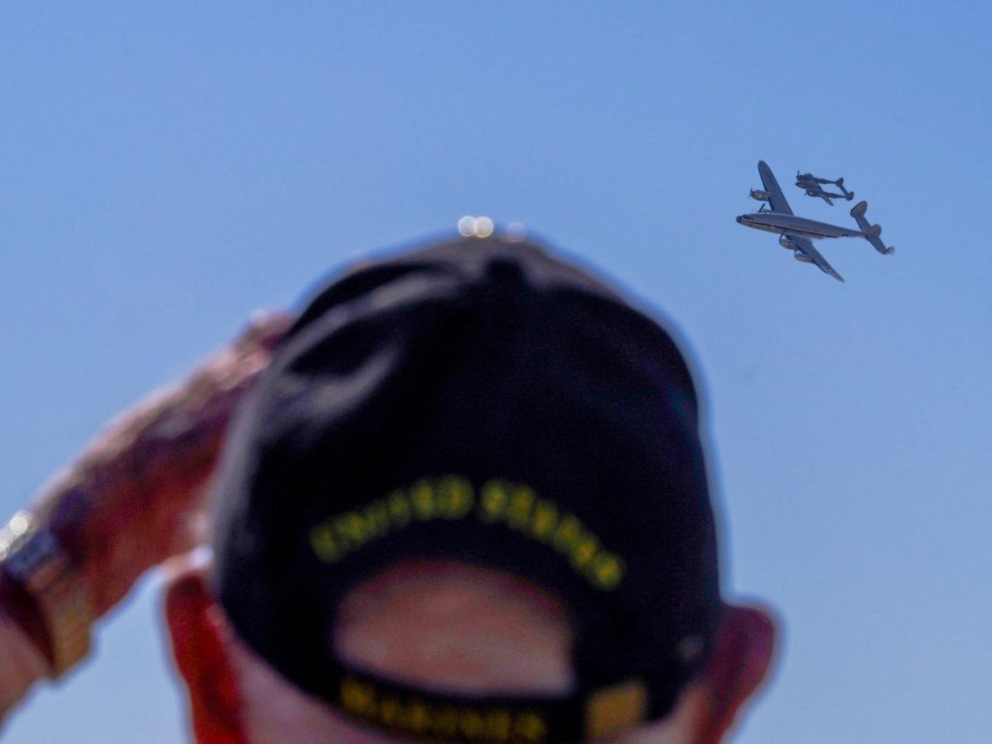 Besucher bei der California Capital Airshow in Rancho Cordova, Kalifornien