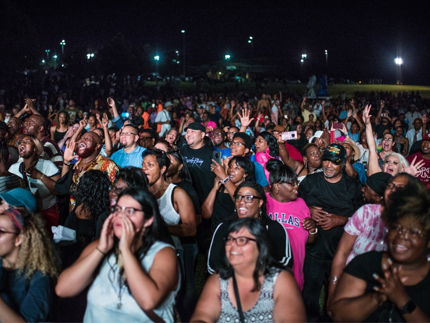 Open-Air-Veranstaltung zum Tulsa Juneteenth in Tulsa, Oklahoma