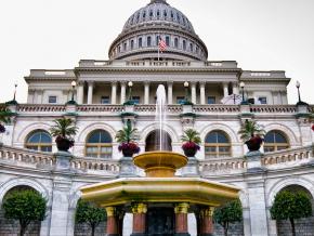 美国国会大厦正面特写 美国国会大厦正面特写