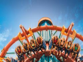 Falcon’s Fury, l’une des attractions à sensations fortes de Busch Gardens Tampa Bay Falcon’s Fury, l’une des attractions à sensations fortes de Busch Gardens Tampa Bay