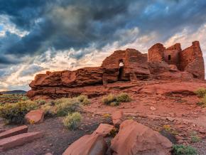 Wupatki National Monument, one of the "7 Wonders" of Flagstaff, Arizona