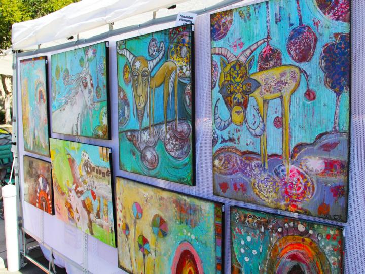 佛罗里达州奥卡拉艺术节当地艺术展 佛罗里达州奥卡拉艺术节当地艺术展