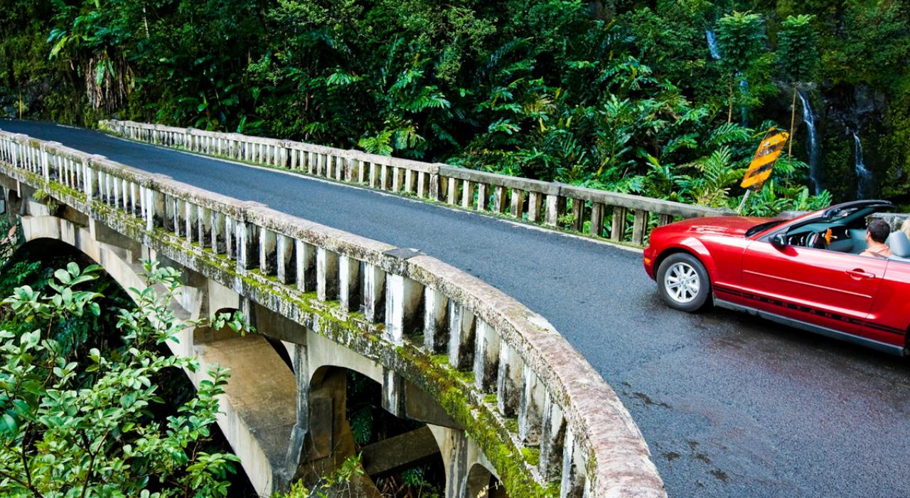 Cruising along the Hana Highway