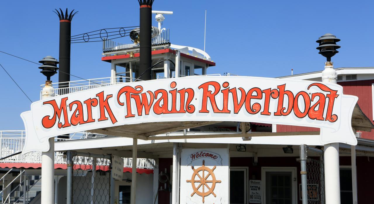 Mark Twain Riverboat en Hannibal, Misuri