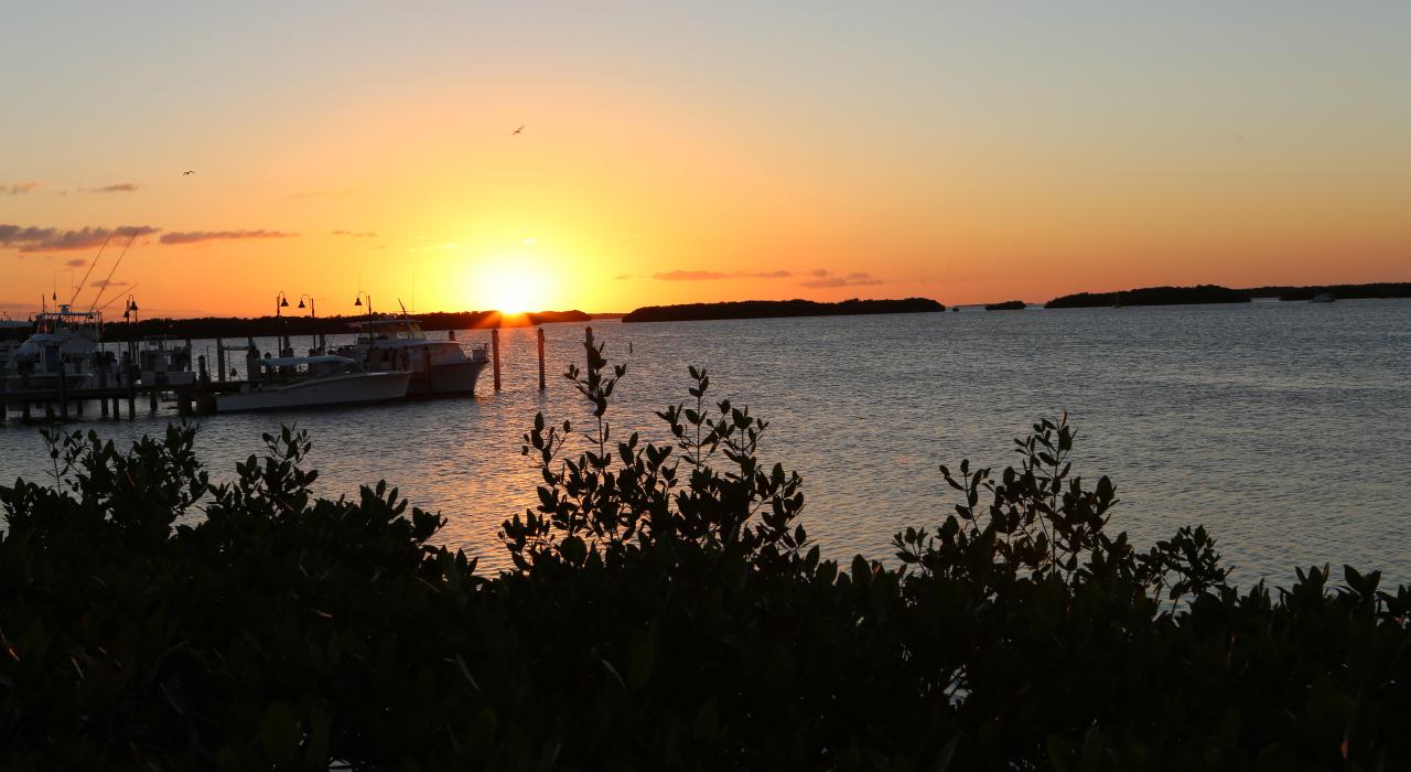 Pôr do sol em Florida Keys