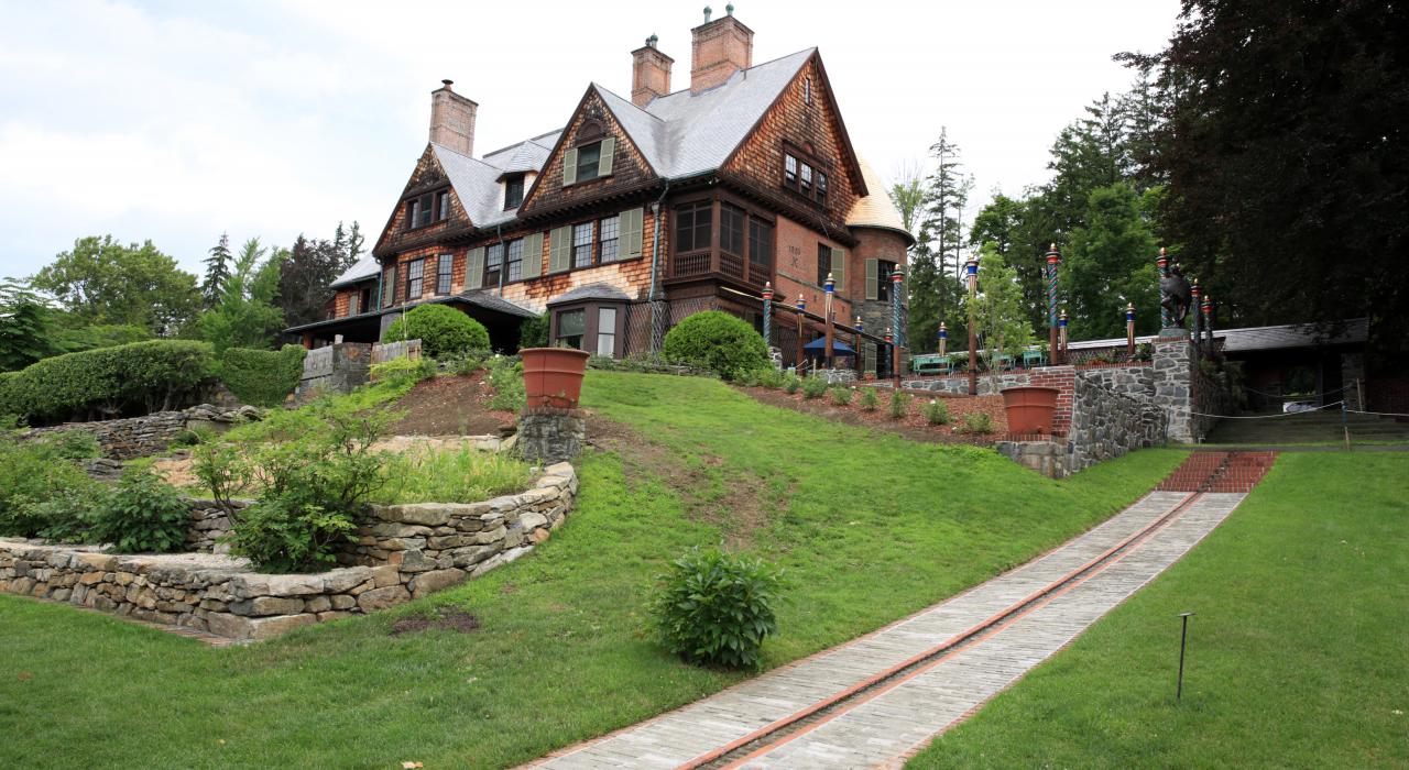 Los jardines de Naumkeag en Las Berkshire, oeste de Massachusetts