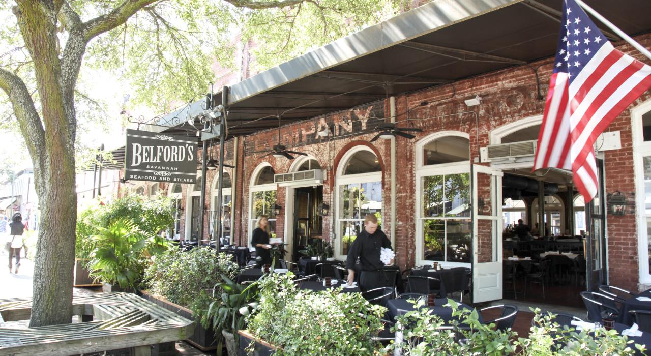 Belford’s, fine dining in Savannah, Georgia