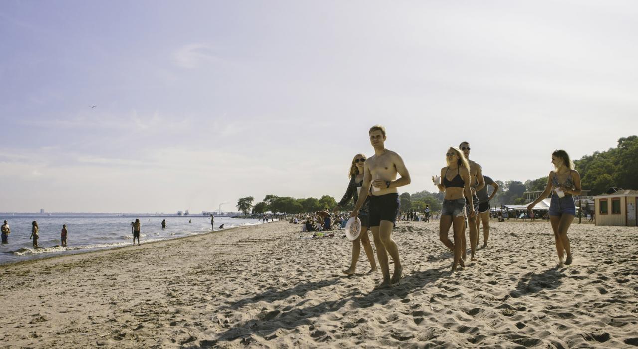 An afternoon of fun at Bradford Beach