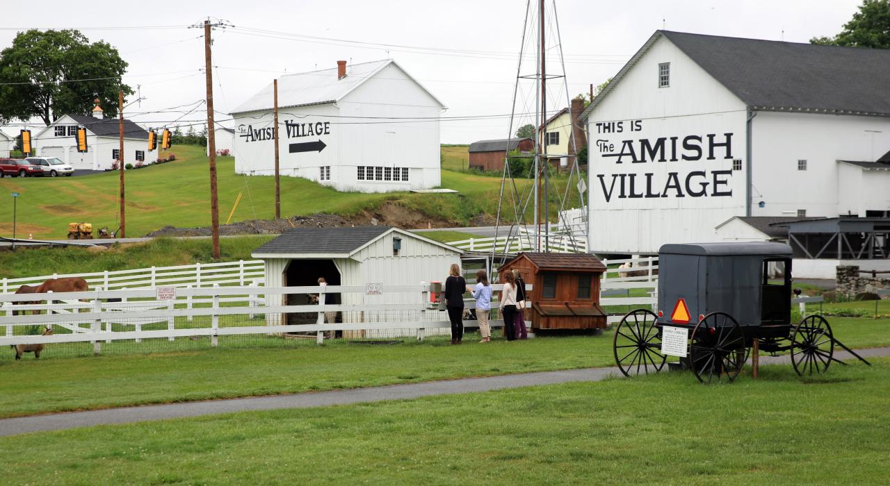 The Amish Village in Lancaster