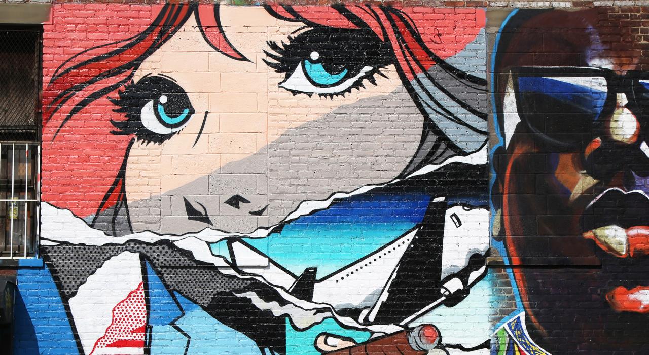 뉴욕시의 벽화 예술