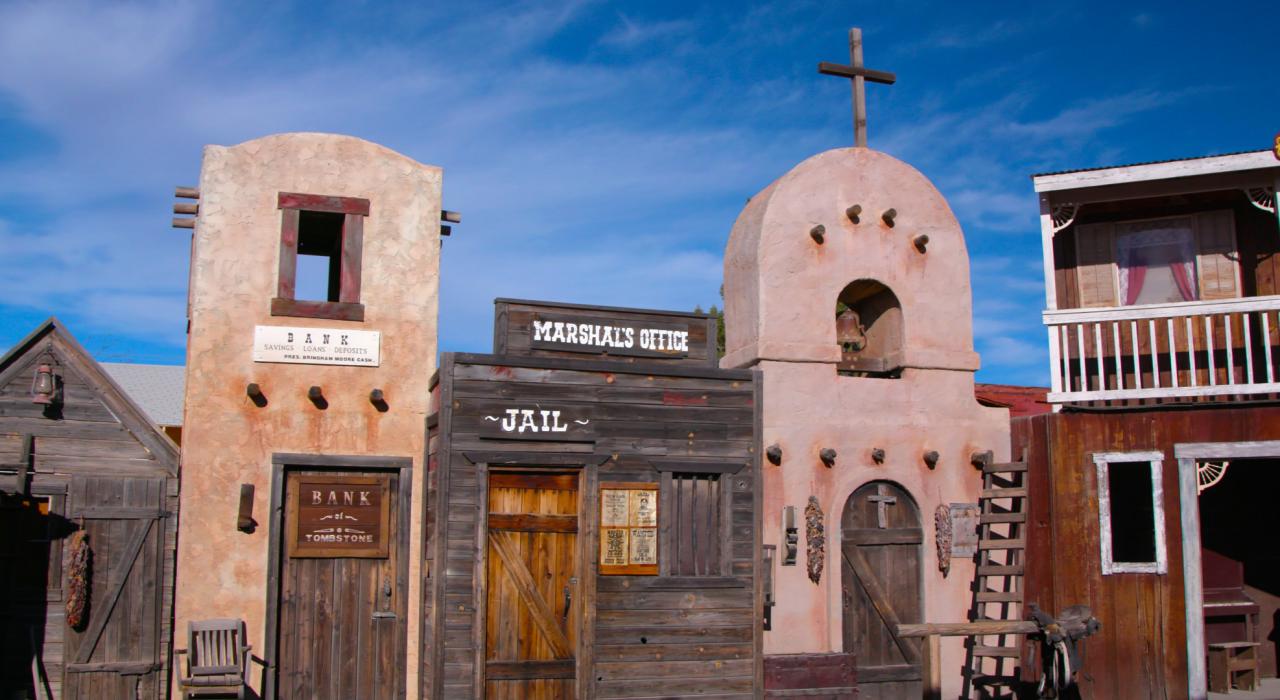 Western-Fassaden in Tombstone, Arizona