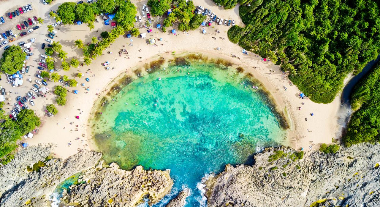 The turquoise waters and pristine sands of Playa Mar Chiquita