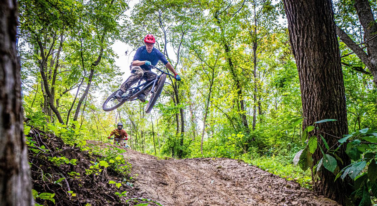 Thrilling rides through River Bluff Trails Park